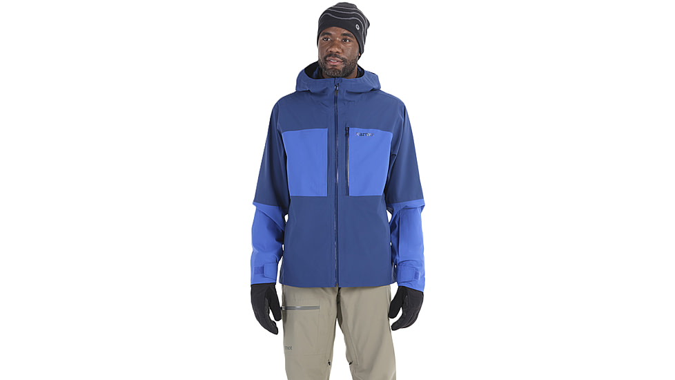 Marmot Refuge Jacket - Mens, Twilight Blue/Trail Blue, Medium, M15893-23249-M