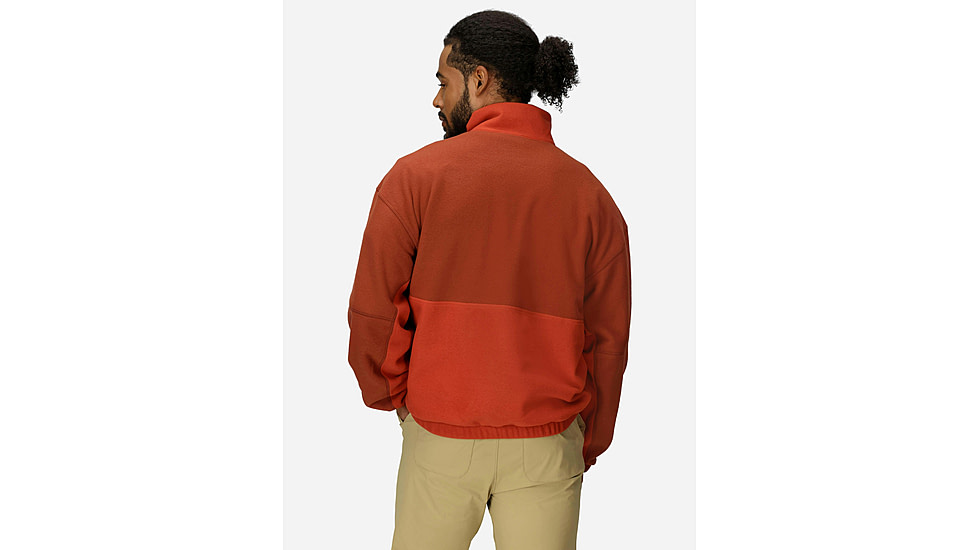 Marmot Retro Rocklin 1/2 Zip - Mens, Pecan/Sumac, S, M14609-24396S