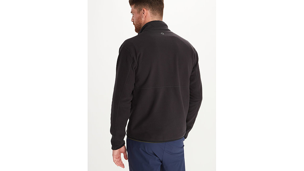 Marmot Rocklin 1/2 Zip - Mens, Black, Extra Large, M12650-001-XL