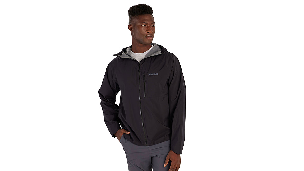 Marmot Superalloy Bio Rain Jacket - Mens, Black, Small, M15378-001-S