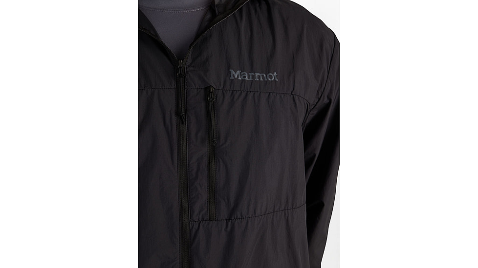 Marmot Superalloy Bio Wind Jacket - Mens, Black, Extra Large, M15379-001-XL