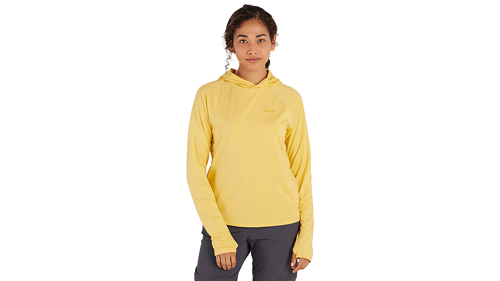 Marmot Windridge Hoody - Womens, Banana, Medium, M15352-23093-M