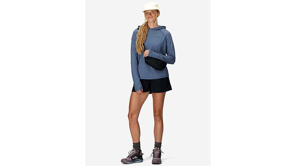 Marmot Windridge Hoody - Womens, Rain Cloud, S, M15352-24370S