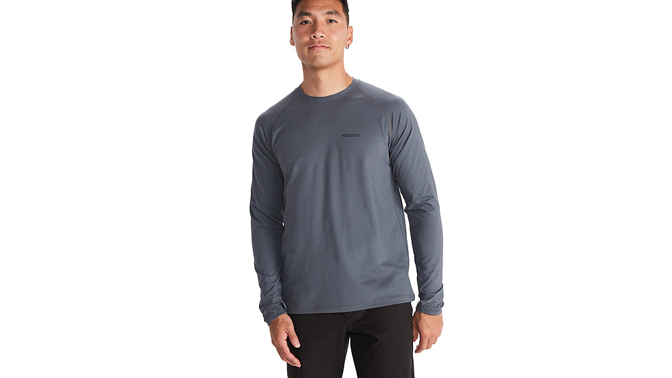 Marmot Windridge Long Sleeve T-Shirt - Mens, Steel Onyx, Extra Large, M14153-1515-XL