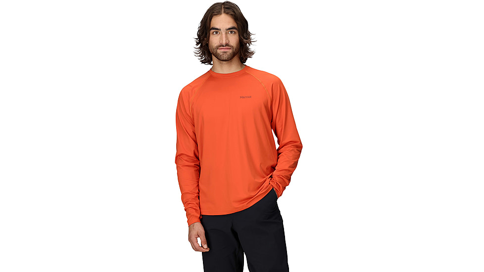 Marmot Windridge LS Shirt - Mens, Ginger Blossom, XL, M14153-24362XL