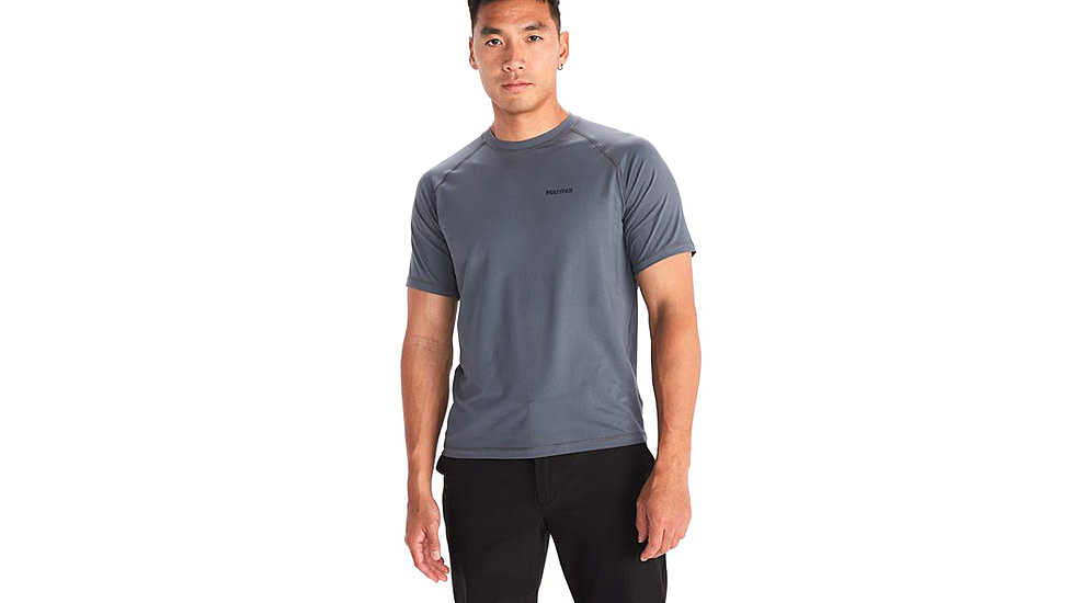Marmot Windridge Short Sleeve - Mens, Steel Onyx, Medium, M14154-1515-M