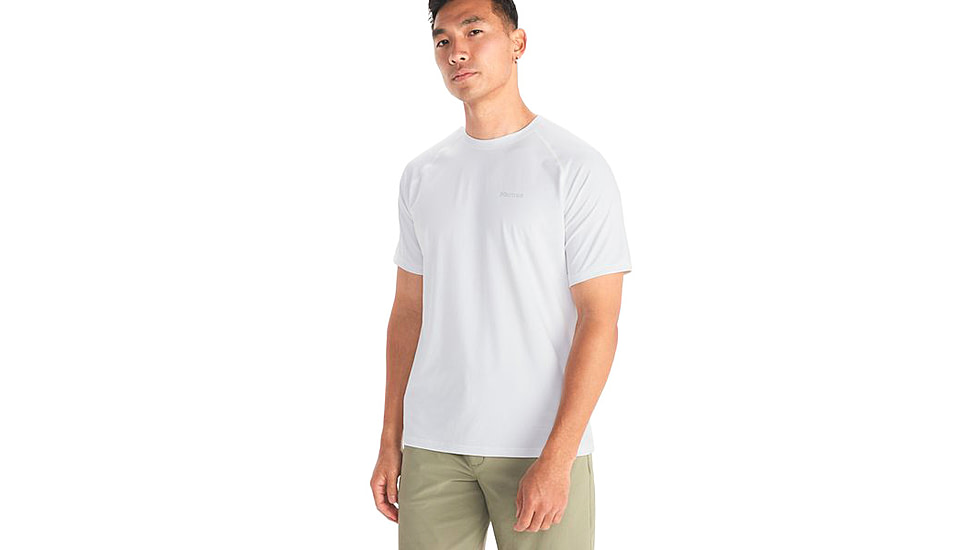 Marmot Windridge Short Sleeve - Mens, White, 2XL, M14154-080-XXL