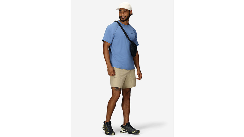 Marmot Windridge SS Shirt - Mens, Rain Cloud, L, M14154-24370L