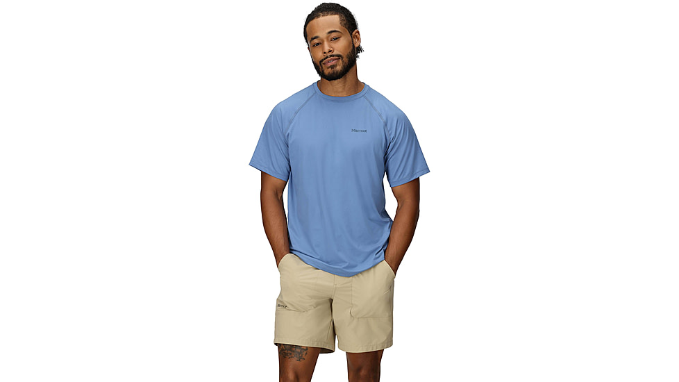 Marmot Windridge SS Shirt - Mens, Rain Cloud, L, M14154-24370L