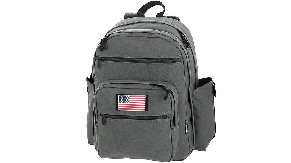 Maxpedition Prepared Citizen Deluxe Backpack, Wolf Gray, PREPDLXW