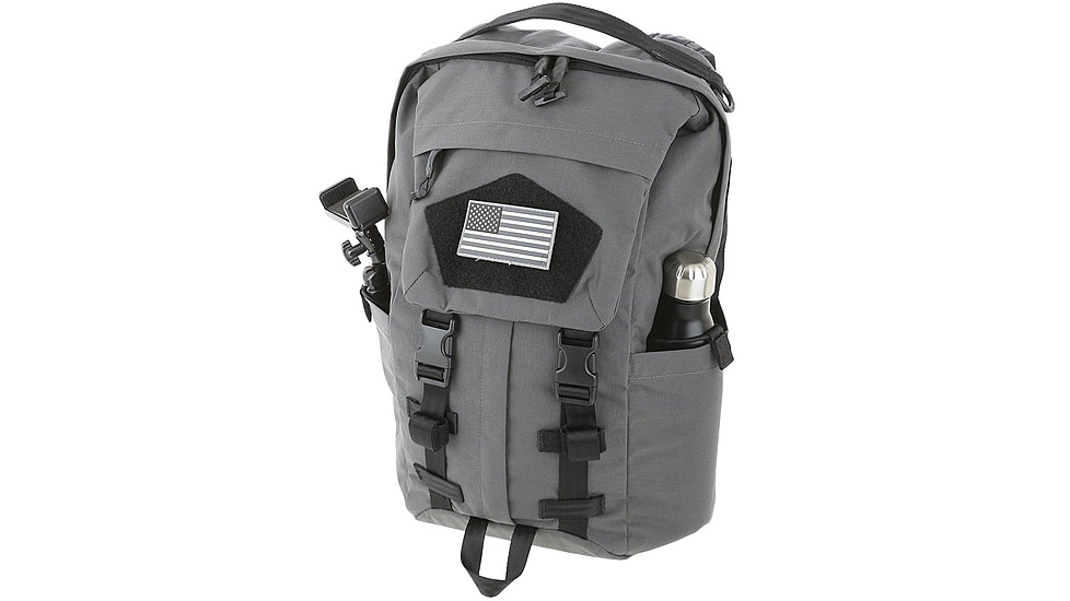 Maxpedition TT22 Backpack, 22 Liters, Wolf Gray, 7.5in x 11in x18in, PREPTT22W