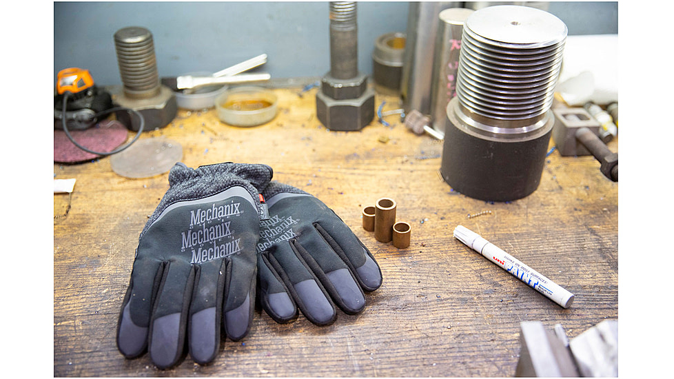Mechanix Wear ColdWork FastFit Gloves - Mens, Grey/Black, Small, CWKFF-58-008