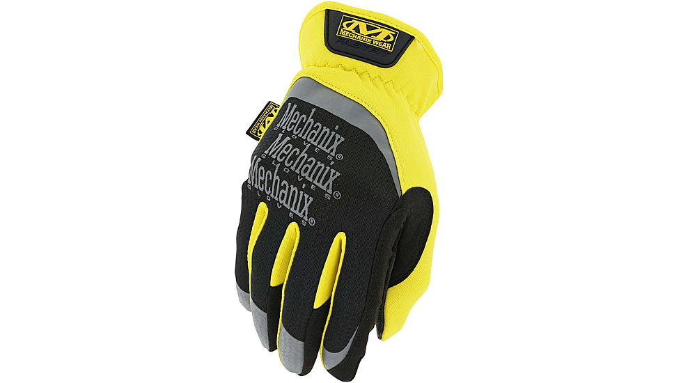 Mechanix Wear FastFit Gloves - Mens, Yellow, 2XL, MFF-01-012