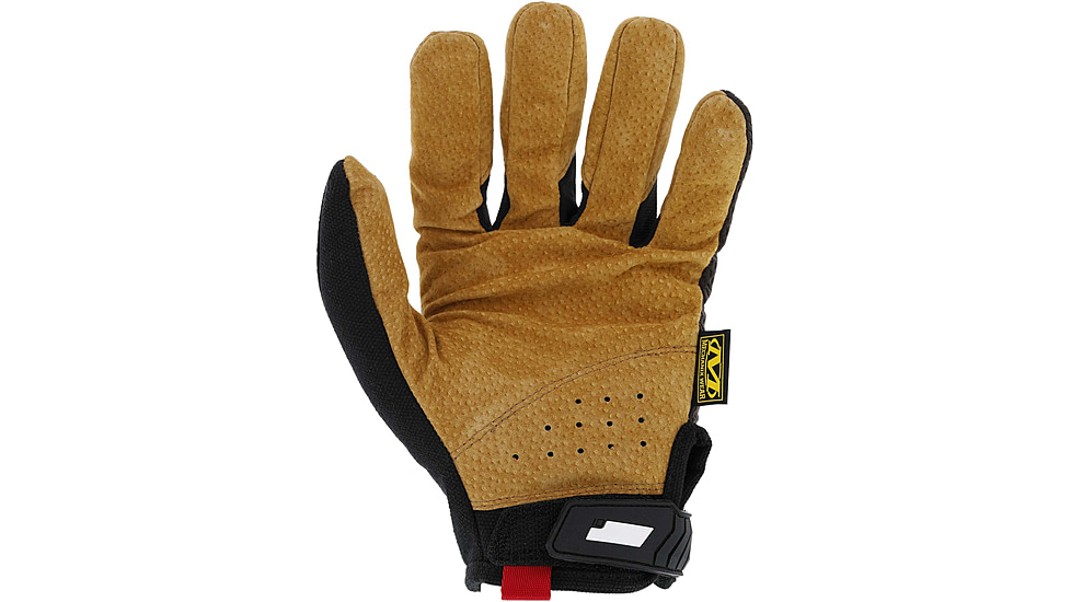 Mechanix Wear Leather Original Glove - Mens, Tan, Large, LMG-75-010