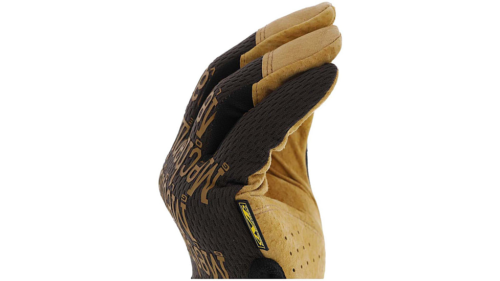 Mechanix Wear Leather Original Glove - Mens, Tan, Large, LMG-75-010