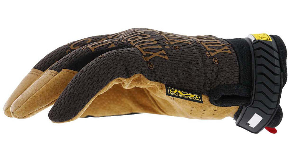 Mechanix Wear Leather Original Glove - Mens, Tan, Large, LMG-75-010