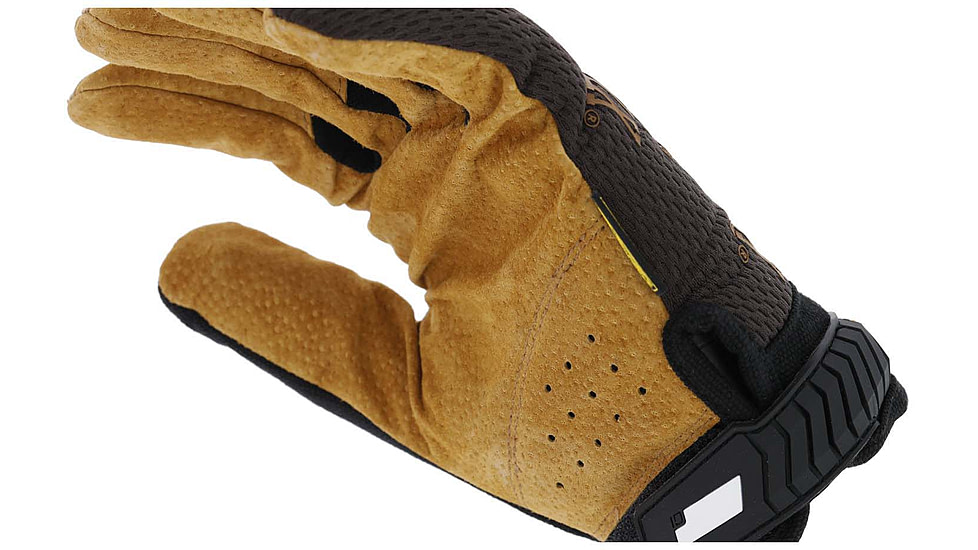 Mechanix Wear Leather Original Glove - Mens, Tan, Large, LMG-75-010