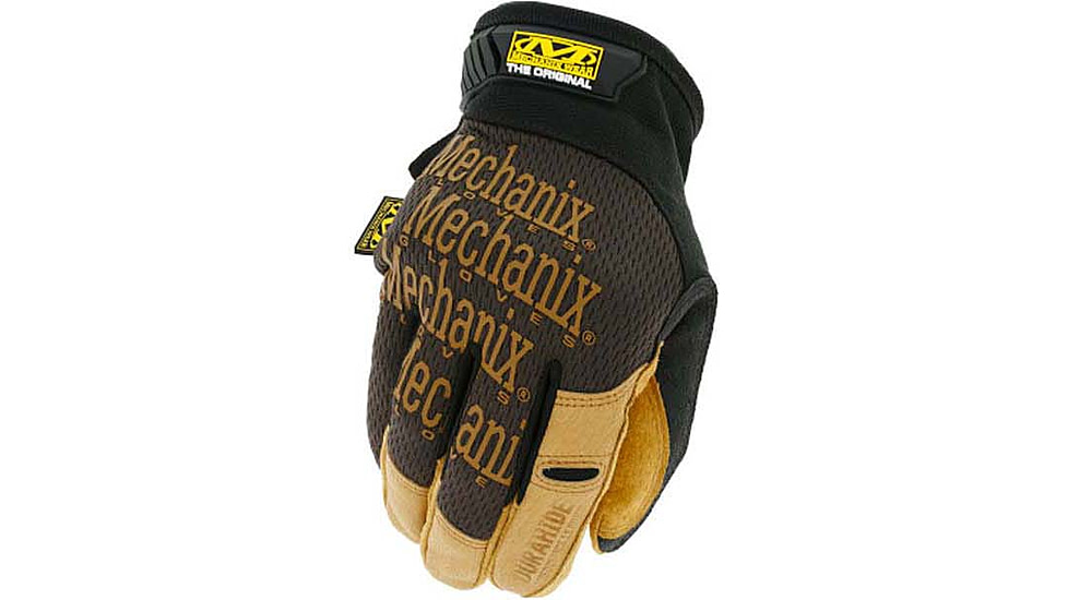 Mechanix Wear Leather Original Glove - Mens, Tan, Large, LMG-75-010