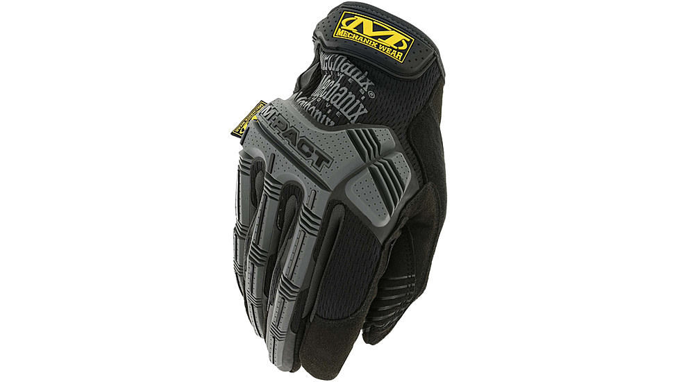 Mechanix Wear M-Pact Tactical Gloves - Mens, Black/Gray, Small, MPT-58-008