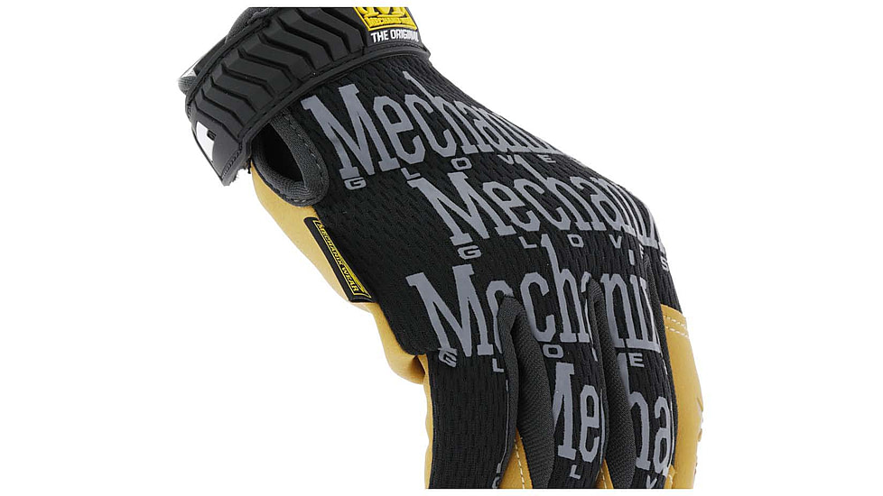 Mechanix Wear Material4x Original Glove - Mens, Black/Yellow, Small, MG4X-75-008