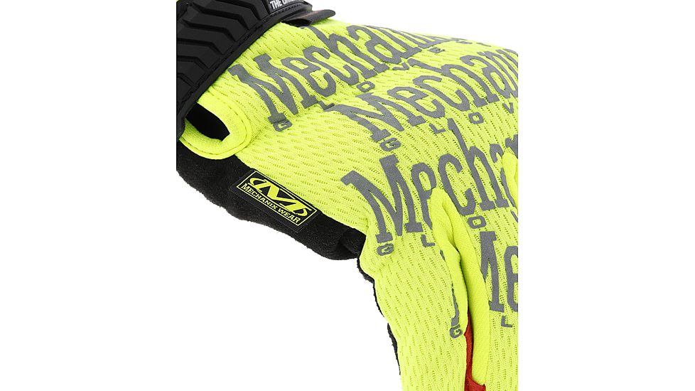 Mechanix Wear Original D4-360 Hi-Viz Gloves - Mens, High Visibility Yellow, Small, SMG-X91-008