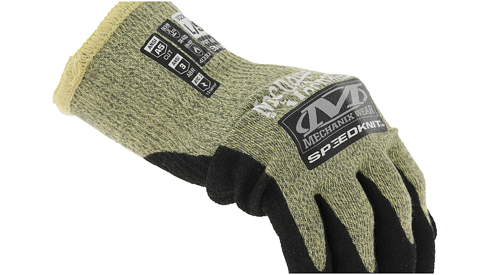 Mechanix Wear Speedknit Arc Flash Work Gloves - Mens, Small, S35CJ06-007