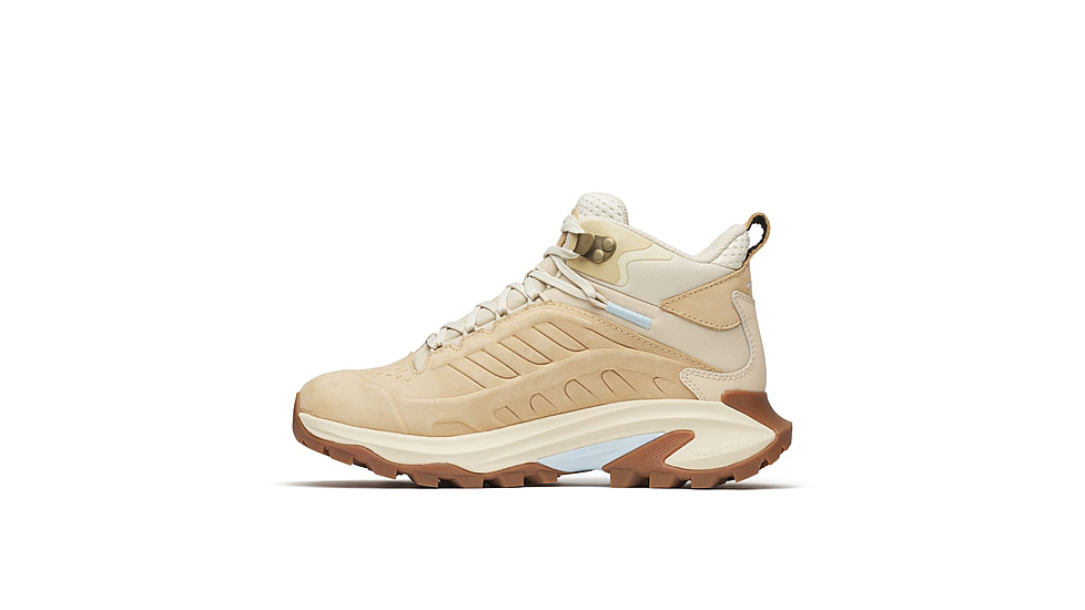 Merrell Moab Speed 2 Leather Mid WP Hiking Shoes - Womens, Latte, 8.5 US, J038492-8.5