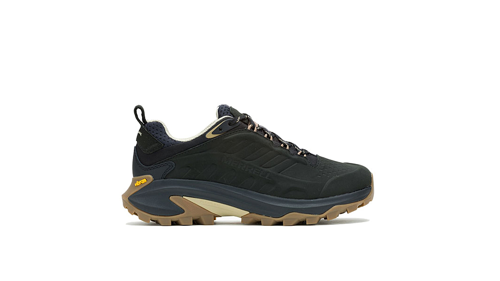 Merrell Moab Speed 2 Leather WP Hiking Shoes - Mens, Black, 10.5 US, J037783-10.5