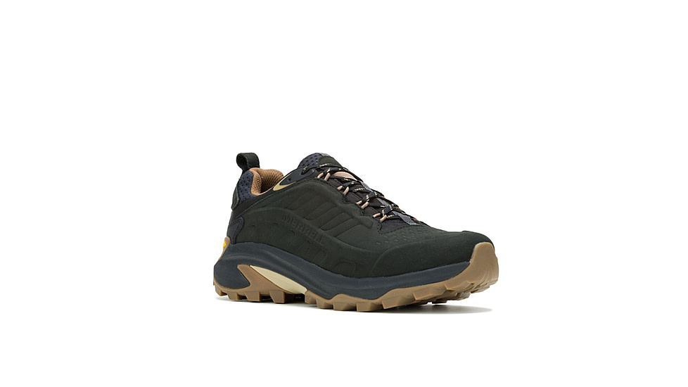 Merrell Moab Speed 2 Leather WP Hiking Shoes - Mens, Black, 10.5 US, J037783-10.5