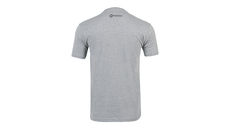 Midwest Industries AR Coordinate T-Shirt, Dark Heather Grey, Large, MI-TEE-ARCOORD-LARGE
