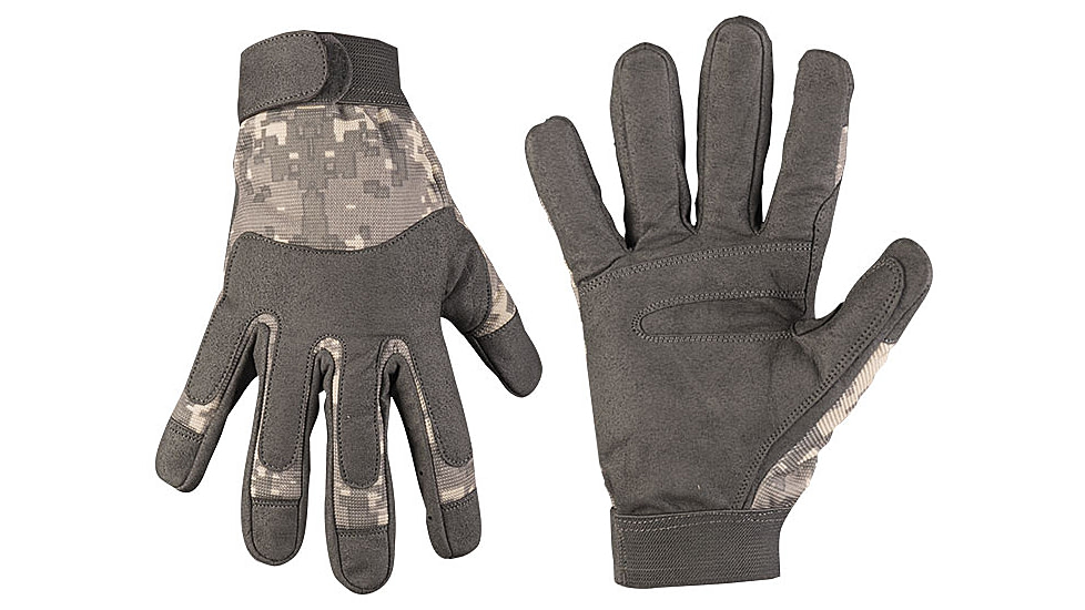 MIL-TEC Army Gloves - Men's, AT-Digital Camo, Large, 12521070-904