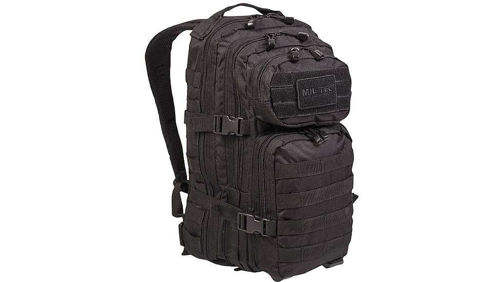 MIL-TEC Assault Backpack, Black, 20L, 14002002