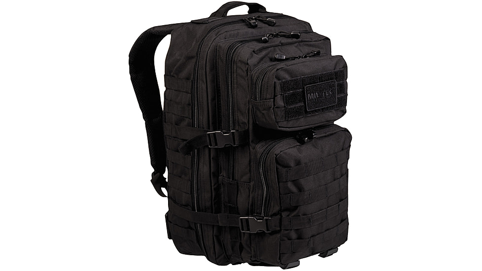 MIL-TEC Assault Backpack, Black, 36L, 14002202