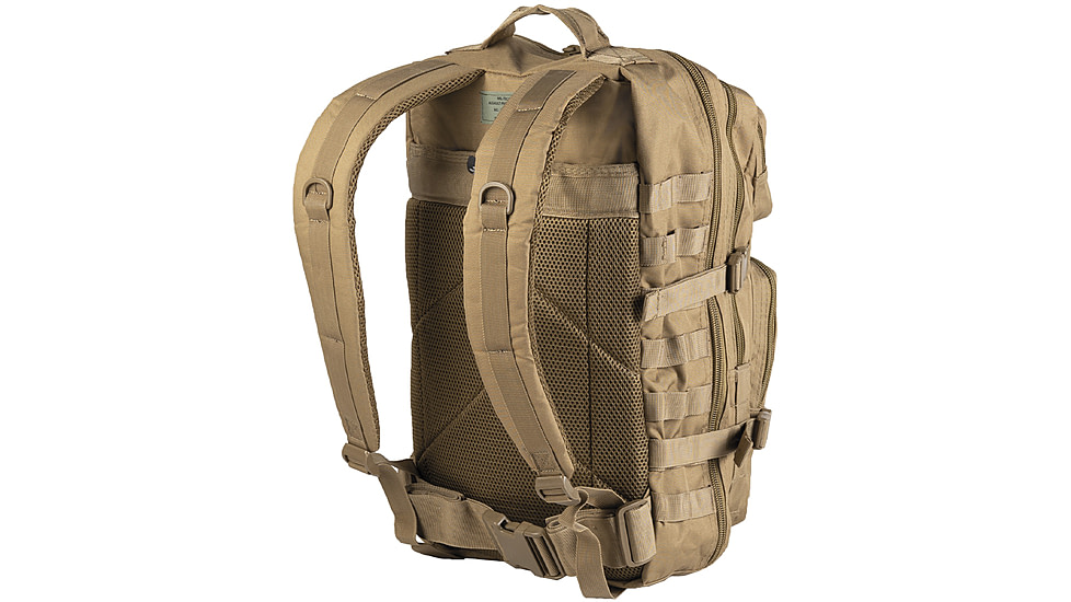 MIL-TEC Assault Backpack, Coyote, 36L, 14002205