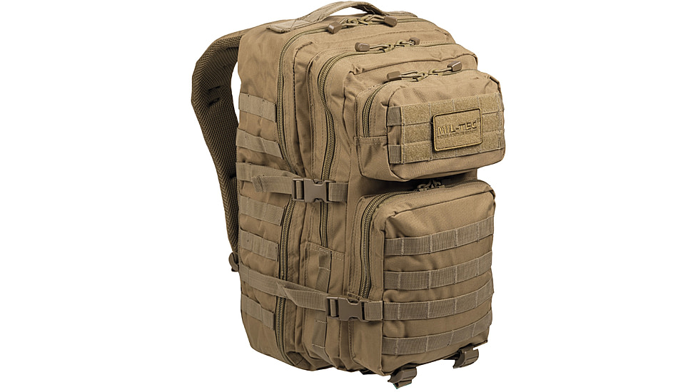 MIL-TEC Assault Backpack, Coyote, 36L, 14002205