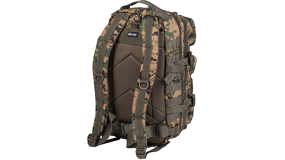 MIL-TEC Assault Backpack, Digital Woodland Camo, 20L, 14002071