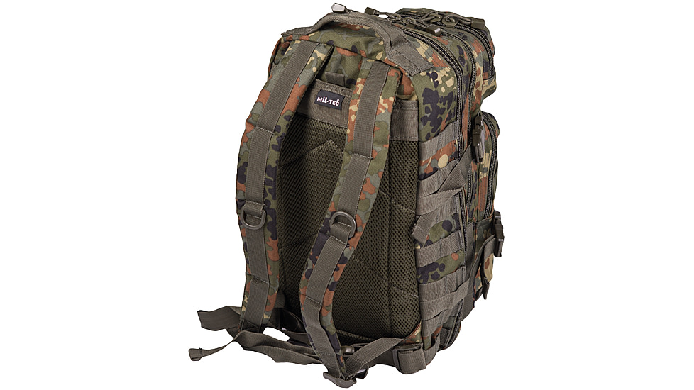 MIL-TEC Assault Backpack, Flecktarn Camo, 20L, 14002021