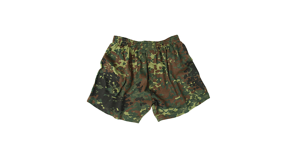 MIL-TEC Boxer Shorts - Men's, Flecktarn Camo, Large, 11201021-904