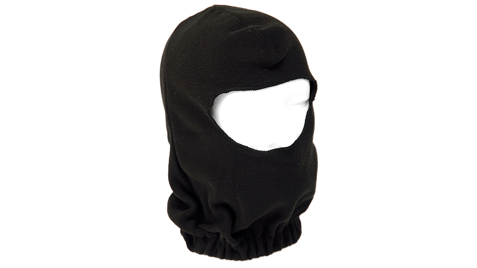 MIL-TEC Fleece Balaclava, Black, One Size, 12110002