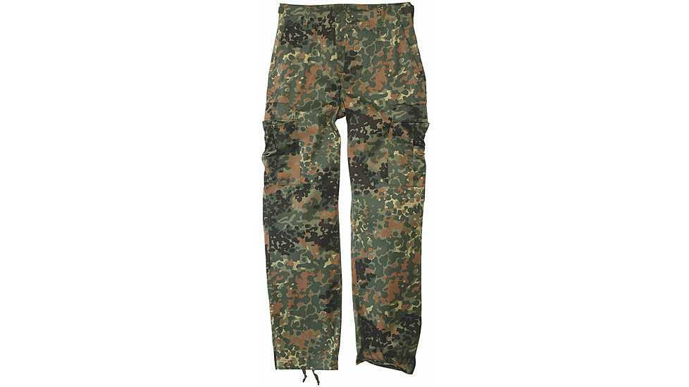 MIL-TEC BDU Field Pants, Flecktarn Camo, 2XL, 11805021-906
