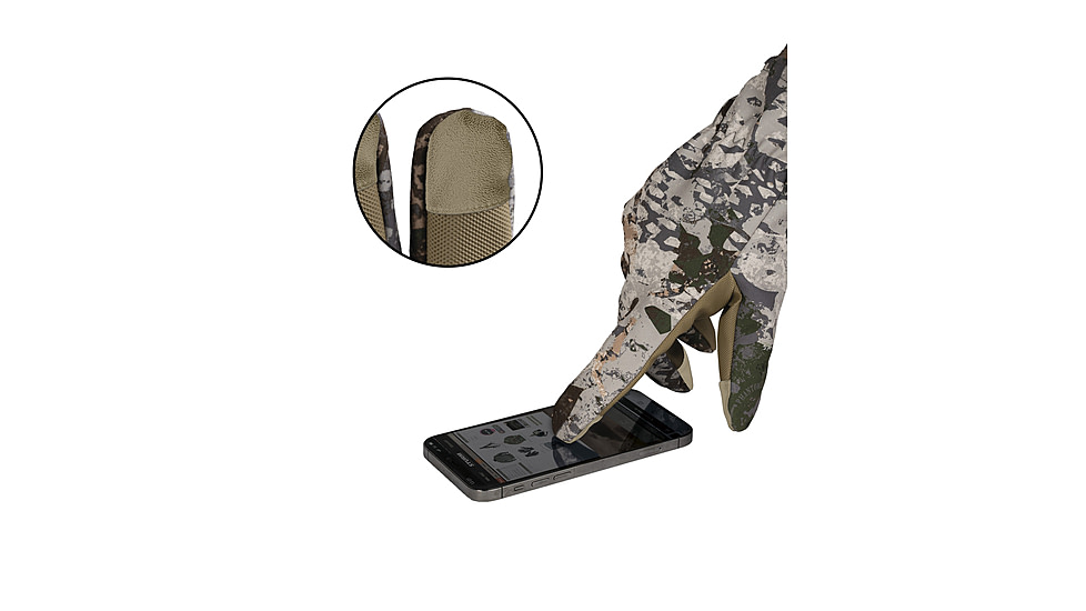 MIL-TEC Phantomleaf Thinsulate Softshell Gloves - Mens, WASP/Z1B, Medium, 12521365-903