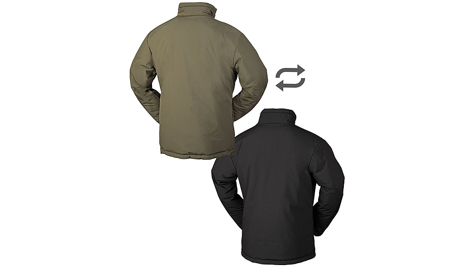 MIL-TEC Rev. Ranger CW Jacket - Mens, GREEN/BLACK, Extra Large, 10331502-905