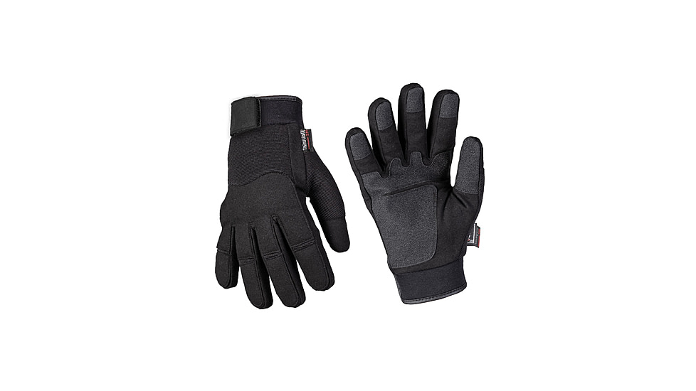 MIL-TEC Winter Army Gloves - Mens, Black, Large, 12520802-904