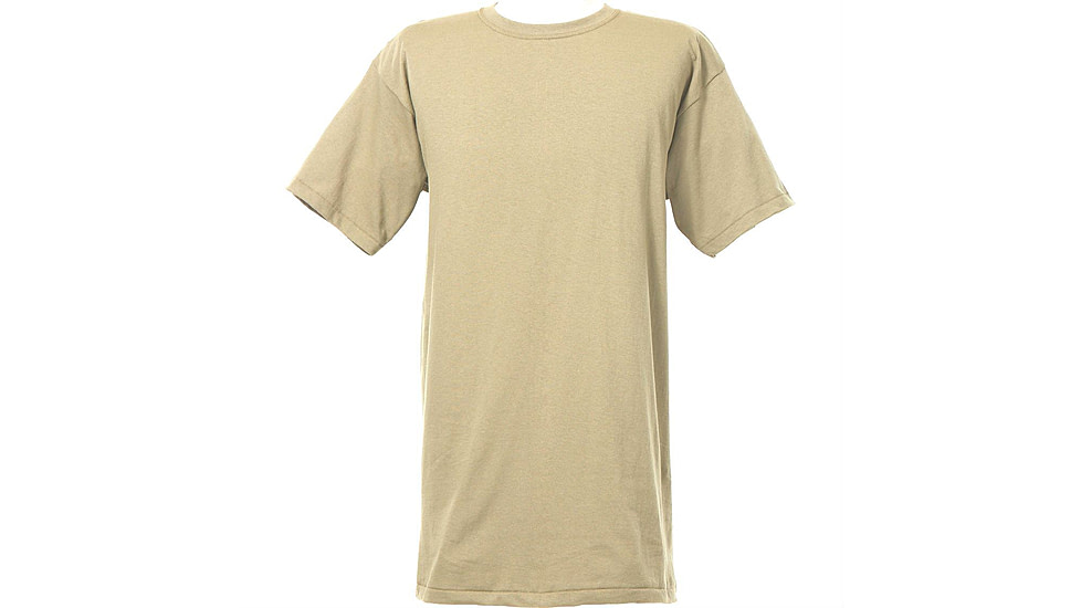 Military Surplus GI T-Shirts, 3-Pack, Extra Large, Sand, SCGISND5050T3PK-XL