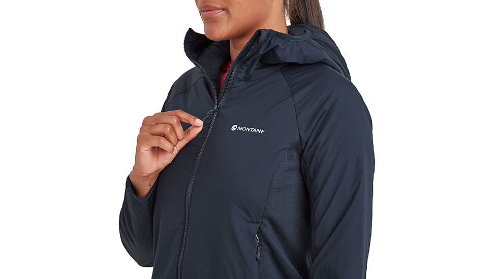 Montane Fireball Lite Hoodie - Womens, Eclipse Blue, Large, FFILHECLN14