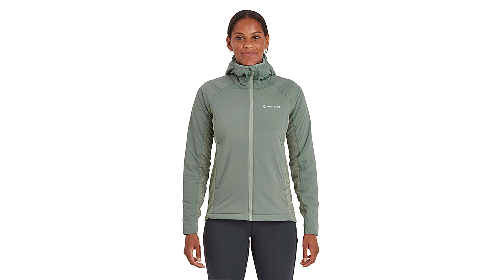 Montane Fireball Lite Hoodie - Womens, Eucalyptus, Medium, FFILHEUCM14