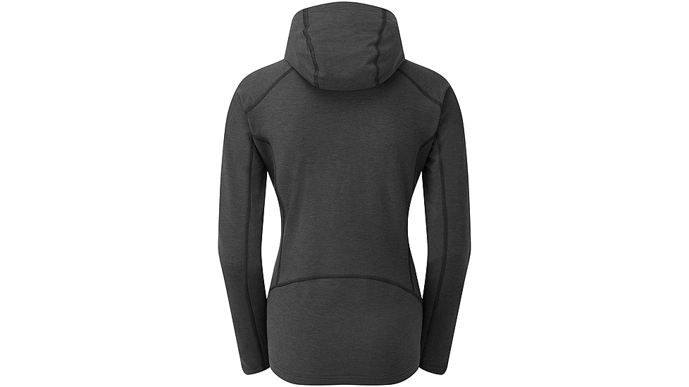 Montane Spinon Hoodie - Womens, Charcoal, Small, FSPHOCHAB13