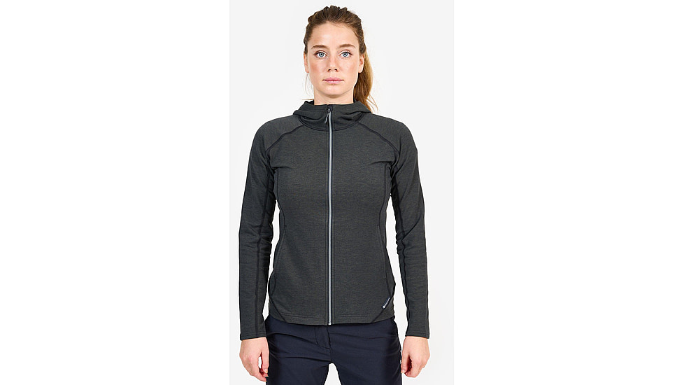 Montane Spinon Hoodie - Womens, Charcoal, Small, FSPHOCHAB13