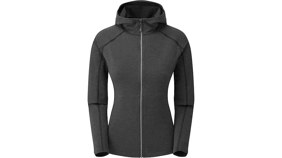Montane Spinon Hoodie - Womens, Charcoal, Small, FSPHOCHAB13