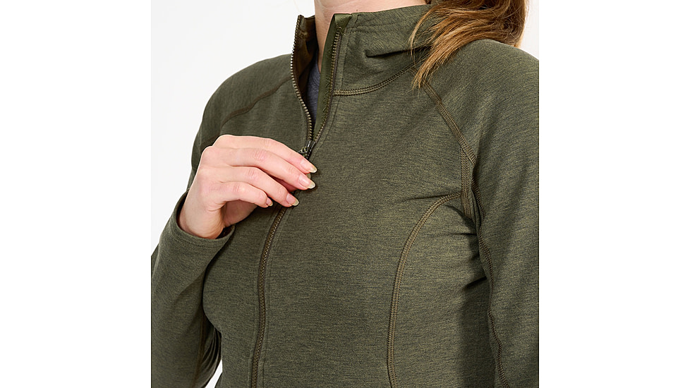Montane Spinon Hoodie - Womens, Kelp Green, UK12/EUR38/US8/M, FSPHOKELM13